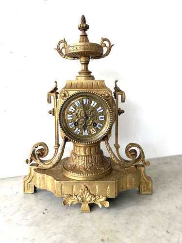 Superbe pendule bronze de - pendule,